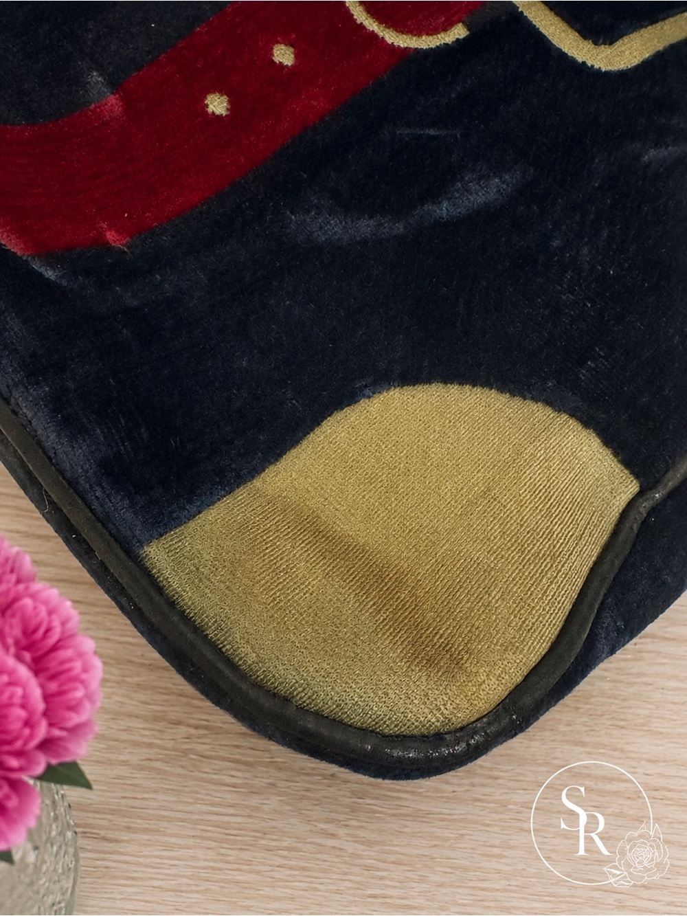 VTG Roberta di Camerino Bagonghi Velvet Doctor Bag Complete Italy Rare - Picture 10 of 12